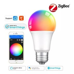 Lâmpada Inteligente Zigbee 3.0 Rgb Alexa Google 15w